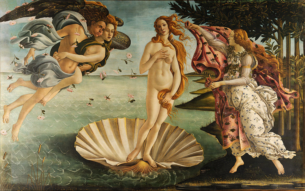 La naissance de Vénus par Sandro Botticelli